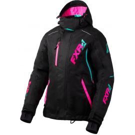 Снегоходная куртка женская FXR VERTICAL PRO LADY 20 Black/Elec Pink/Mint